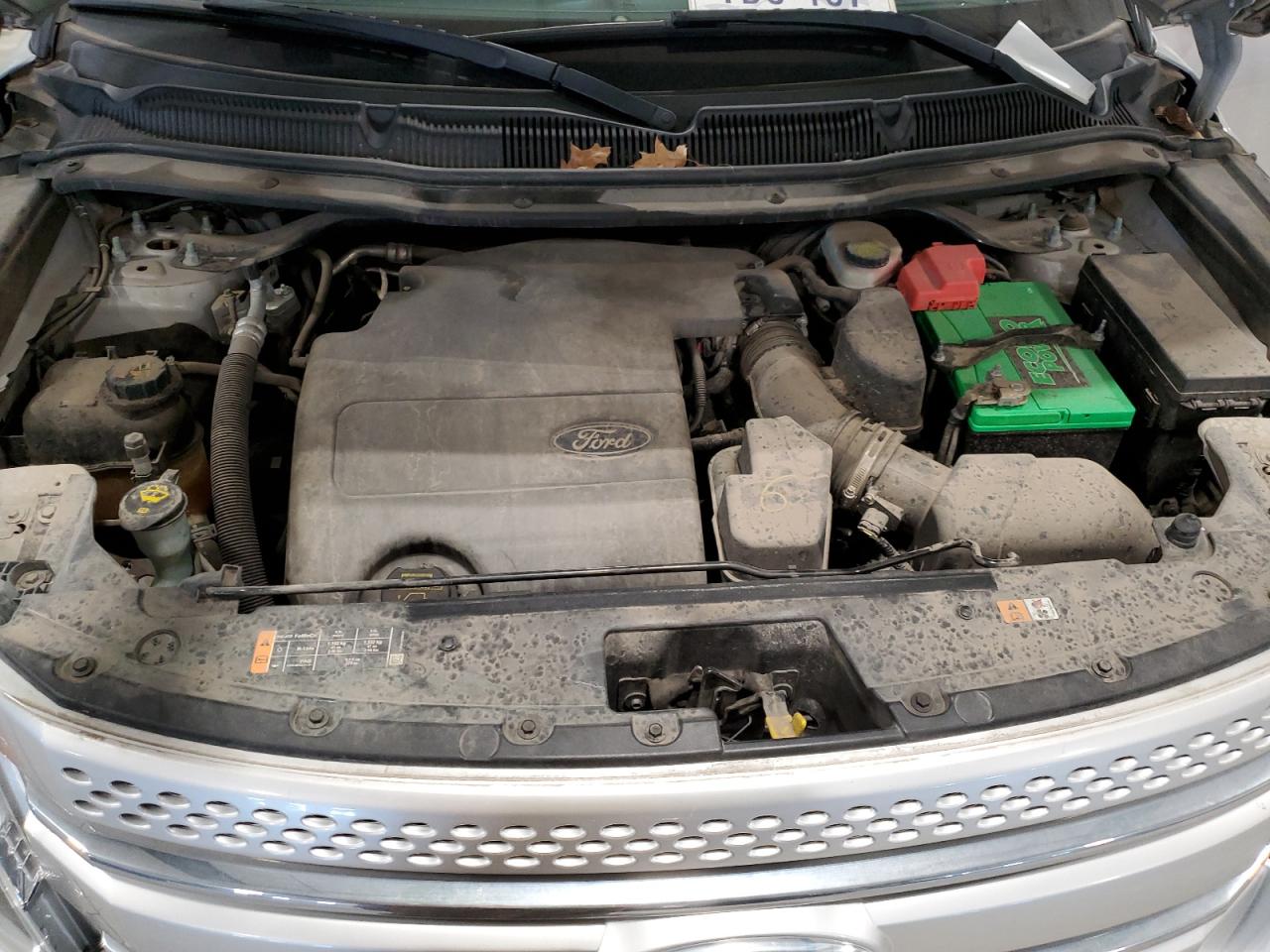 2013 Ford Explorer VIN 1FM5K7D86DGA70863 Copart auction photo, front end damage thumbnail 13