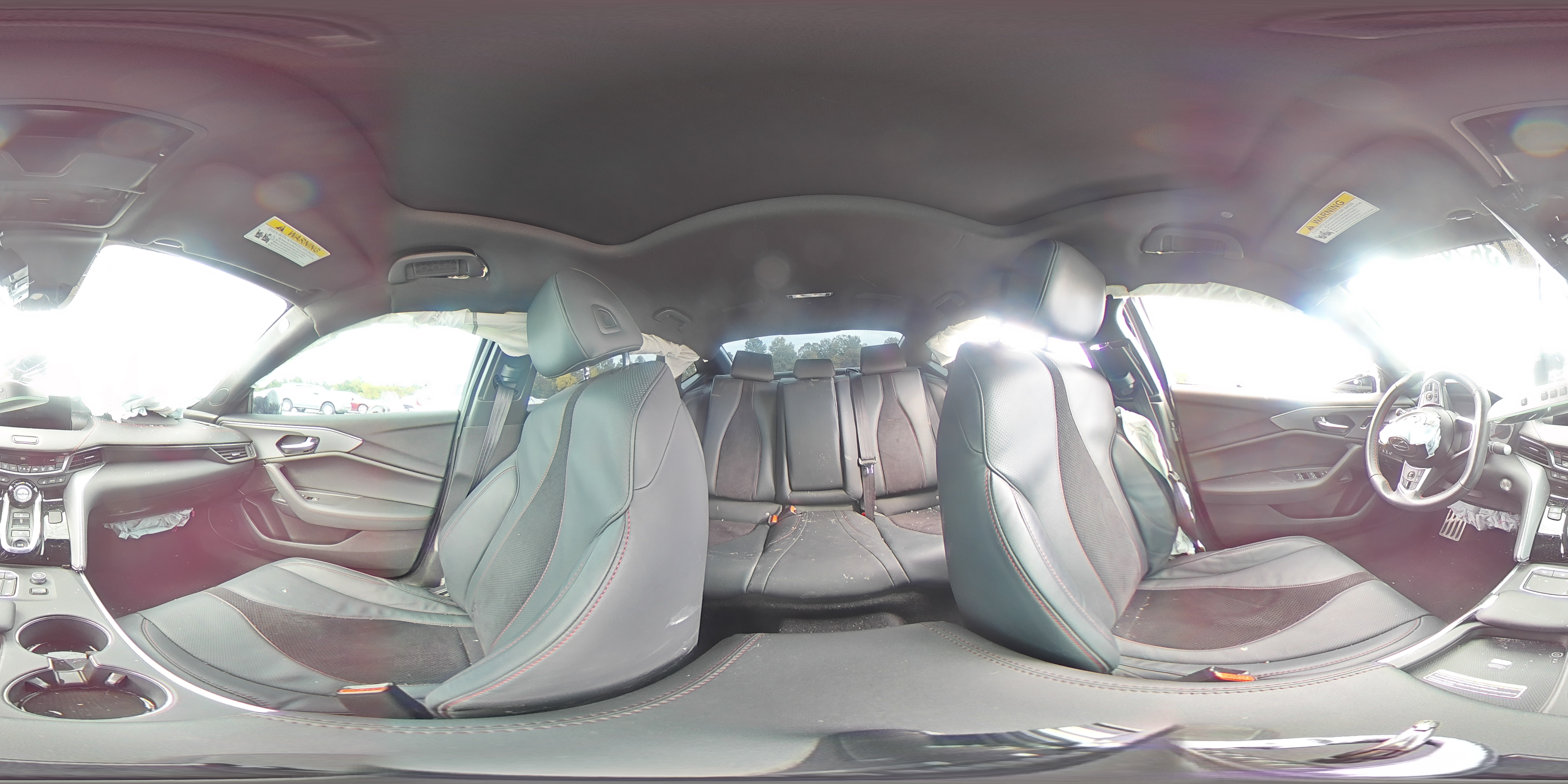 2023 Acura TLX VIN 19UUB6F53PA001246 Copart auction photo, front end / side damage thumbnail 12