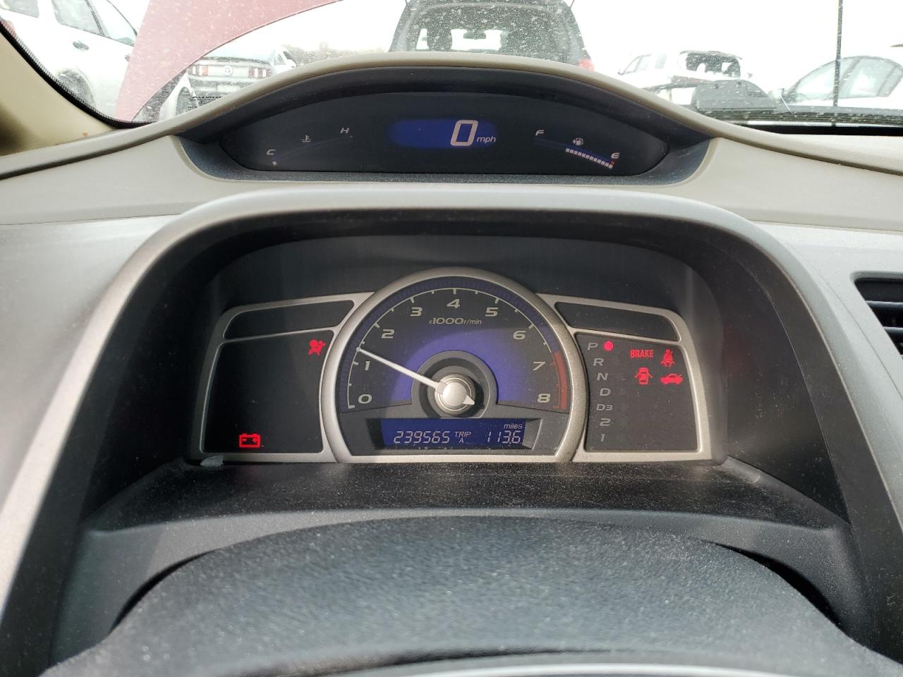 2008 Honda Civic VIN 1HGFA16828L063901 Copart auction photo, all over / front end damage thumbnail 9