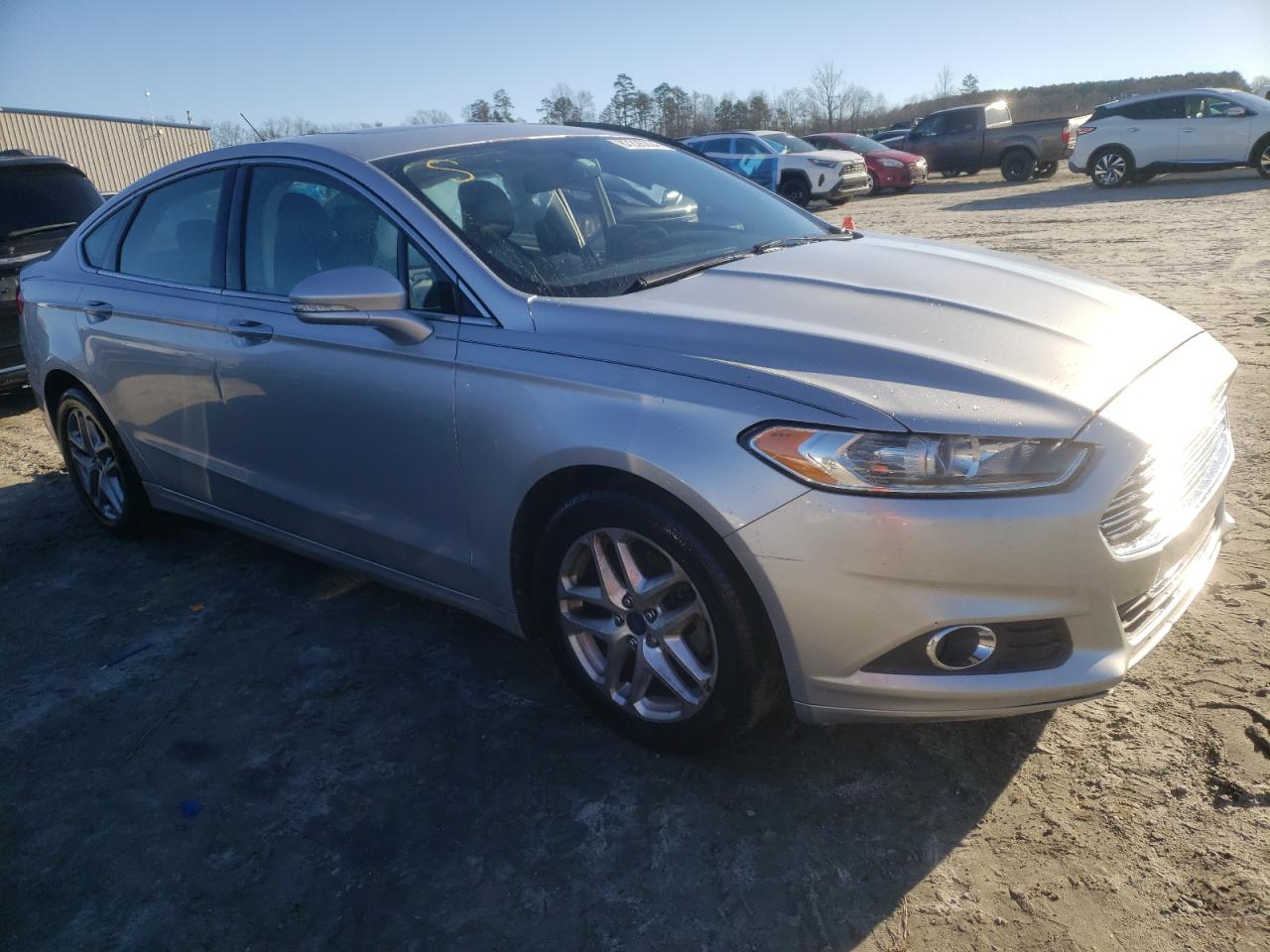 2013 Ford Fusion VIN 3FA6P0HR3DR327335 Copart auction photo, side damage thumbnail 4