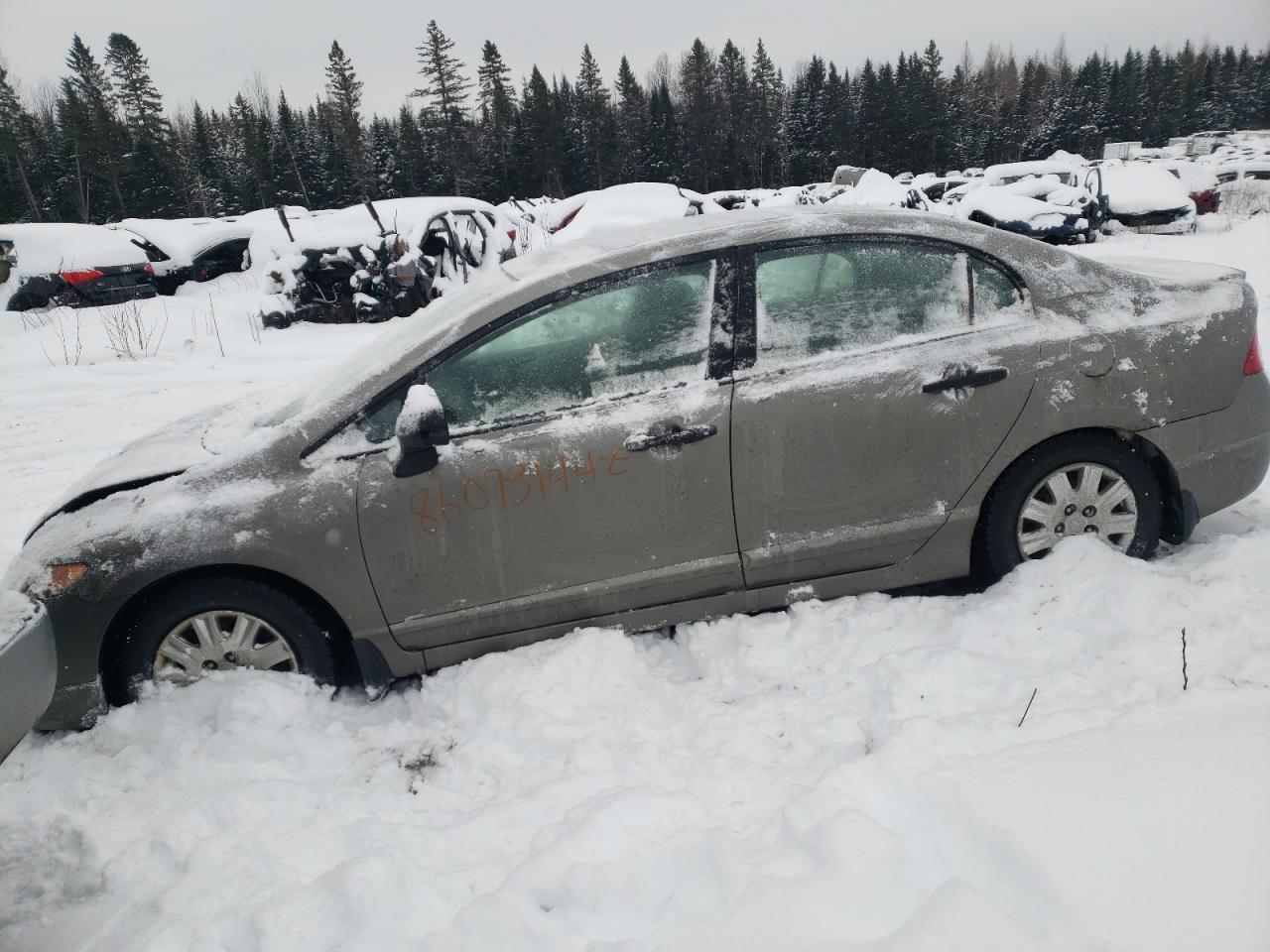 2008 Honda Civic VIN 2HGFA162X8H115266