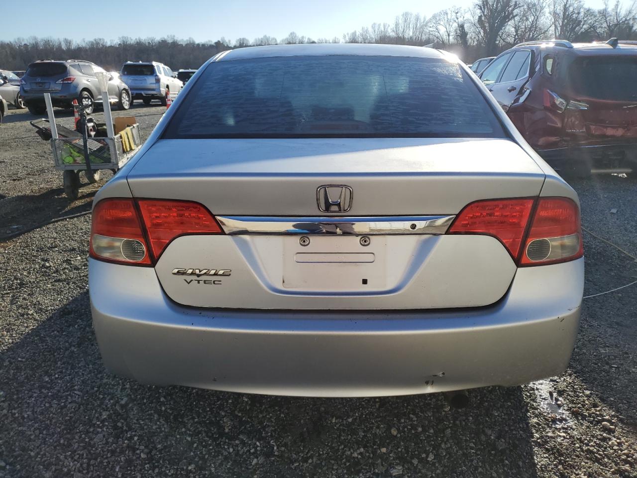 2009 Honda Civic VIN 2HGFA16529H301105 Copart auction photo, front end damage thumbnail 6