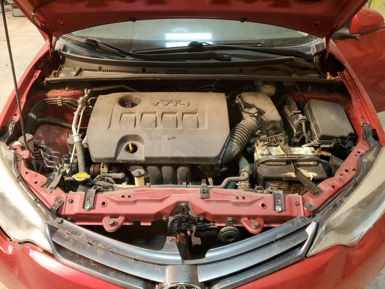 2016 Toyota Corolla VIN 2T1BURHE2GC670649 Copart auction photo, rear end / front end damage thumbnail 11