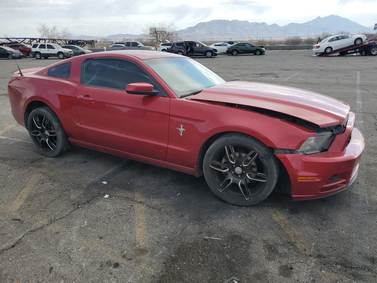 2013 Ford Mustang VIN 1ZVBP8AM1D5220905 Copart auction photo, front end damage thumbnail 4