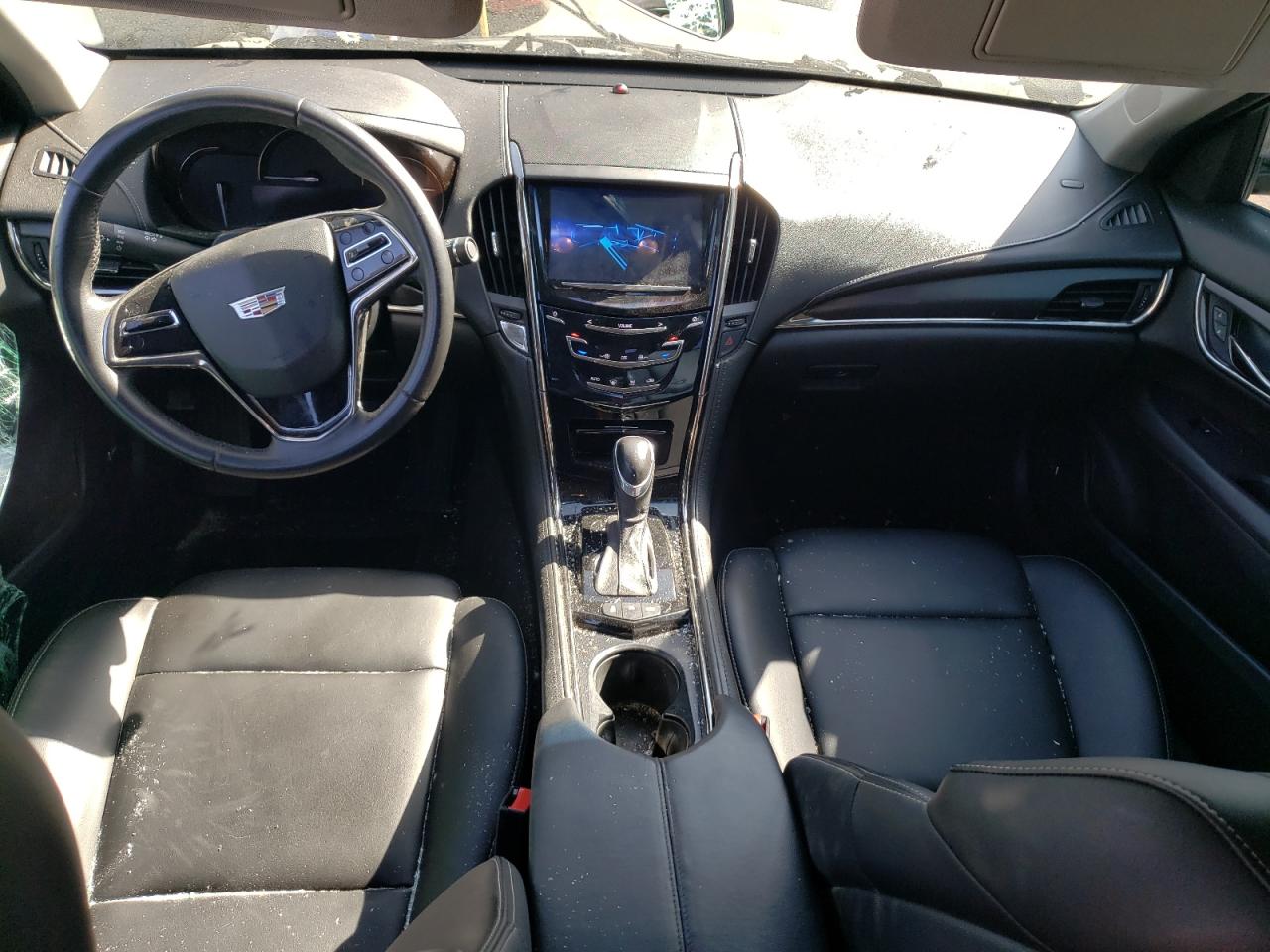 2017 Cadillac ATS VIN 1G6AA5RX1H0159638 Copart auction photo, stripped damage thumbnail 8
