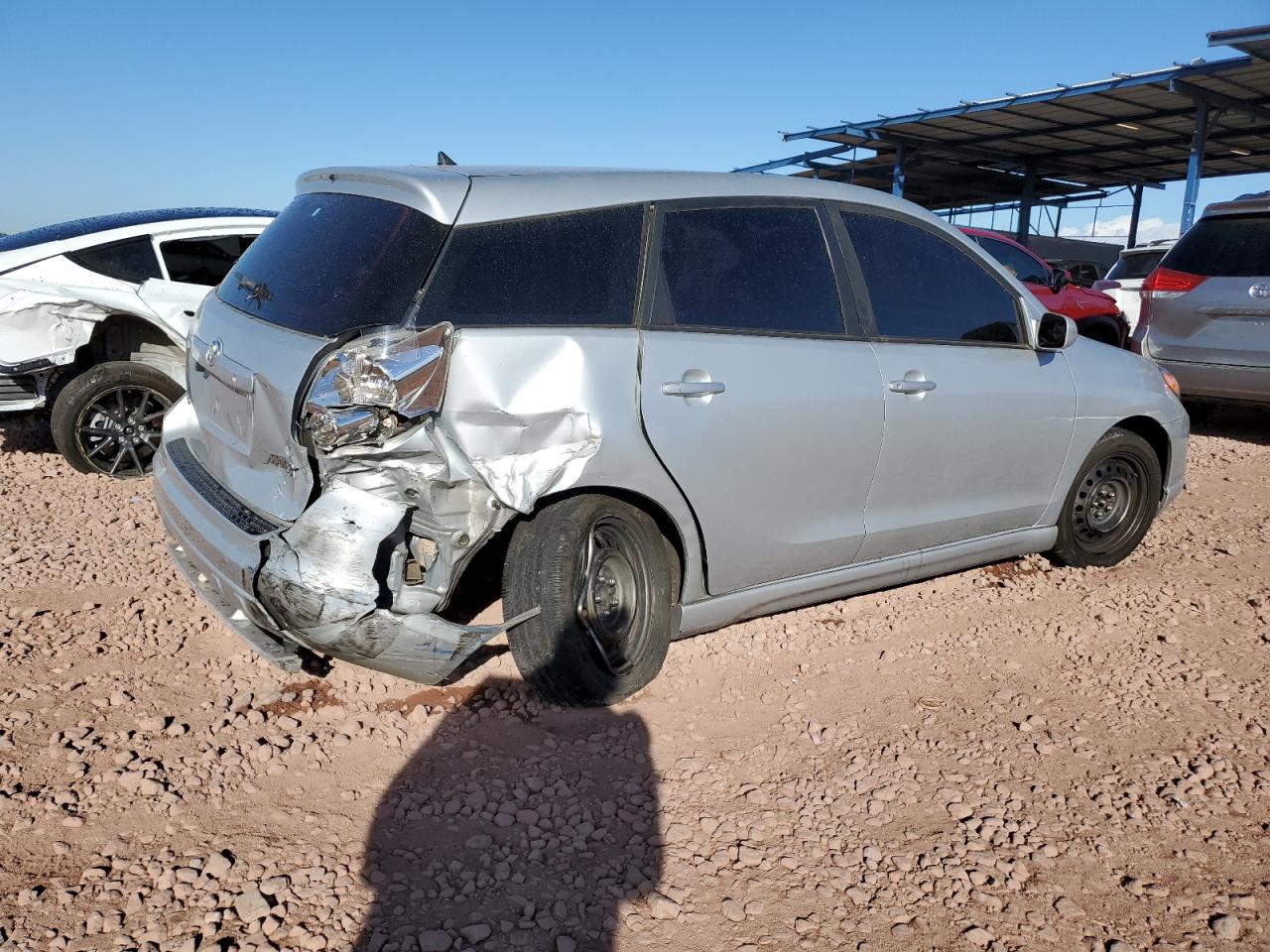 2007 Toyota Corolla VIN 2T1KR32E27C662302 Copart auction photo, rear end damage thumbnail 3