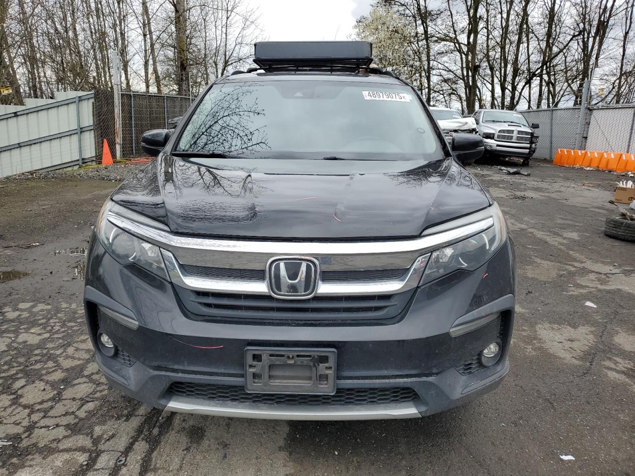 2019 Honda Pilot VIN 5FNYF5H57KB020071 Copart auction photo, rear end damage thumbnail 5
