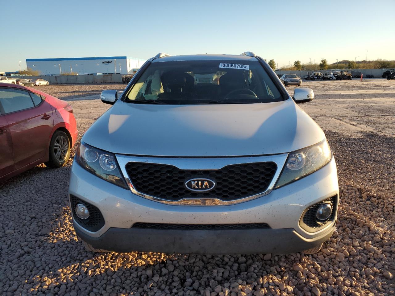 2011 KIA Sorento VIN 5XYKT3A16BG153987 Copart auction photo, front end damage thumbnail 5