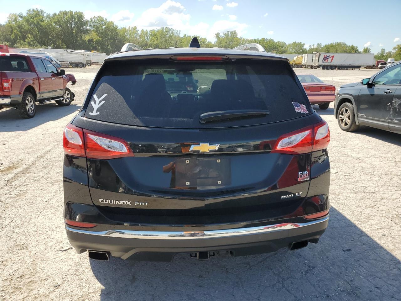 2018 Chevrolet Equinox VIN 3GNAXTEX1JL352314 Copart auction photo, front end / mechanical damage thumbnail 6