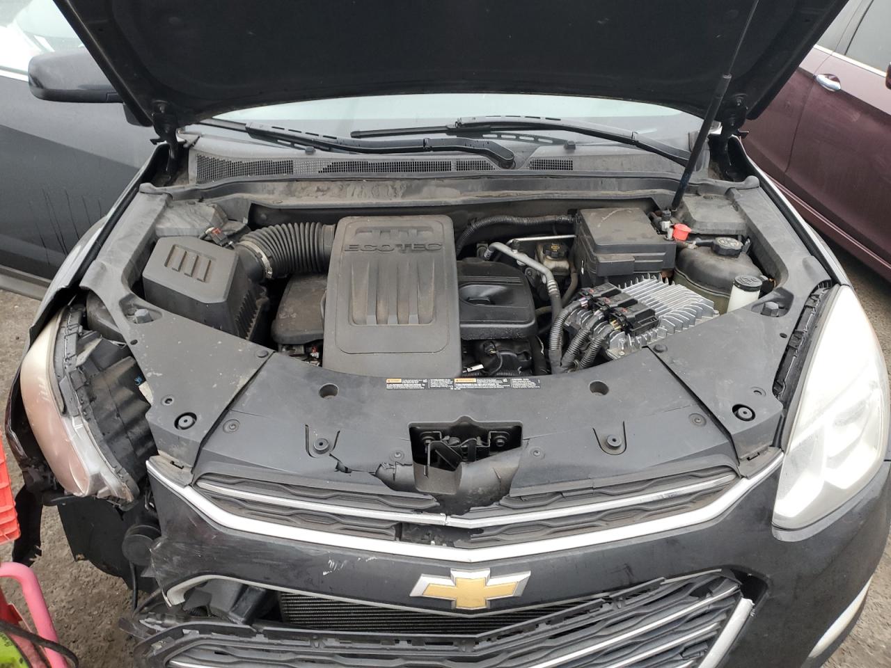 2016 Chevrolet Equinox VIN 2GNFLFEK3G6261615 Copart auction photo, front end damage thumbnail 12