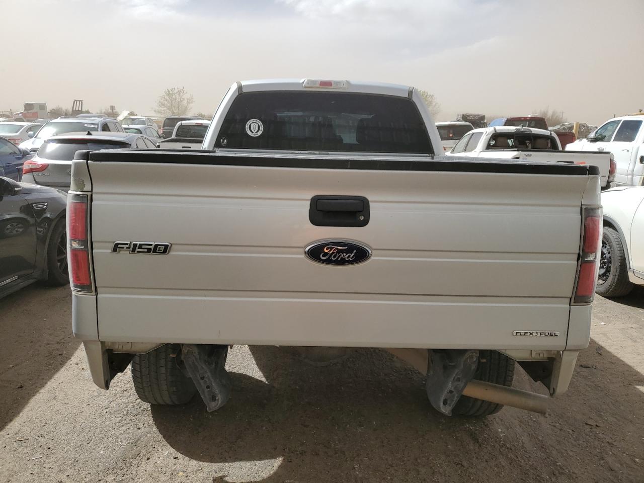 2013 Ford F-150 VIN 1FTFX1EF9DKE93020 Copart auction photo, side / front end damage thumbnail 6
