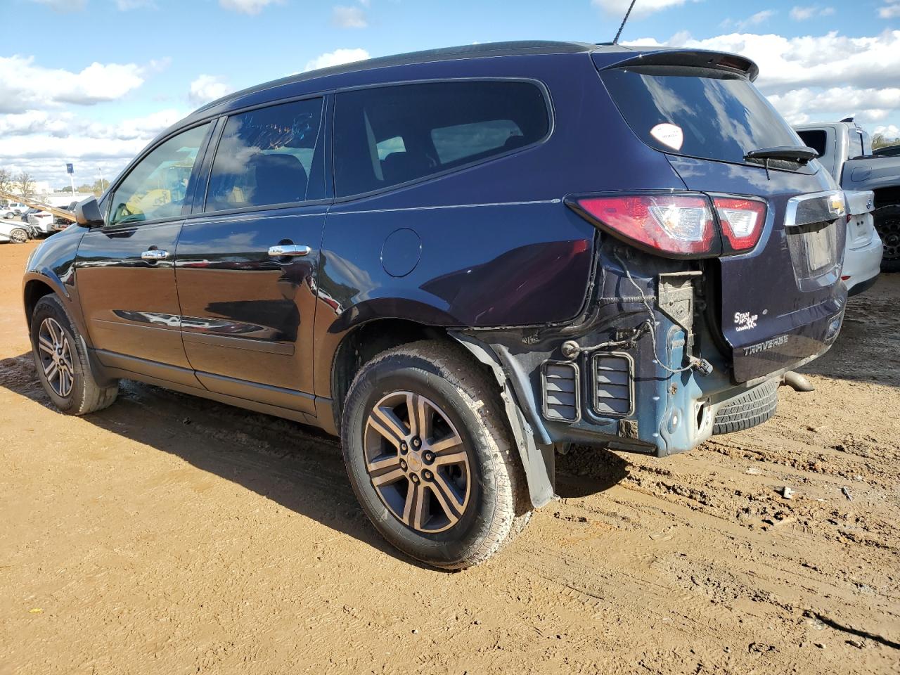 2017 Chevrolet Traverse VIN 1GNKRFED9HJ206394 Copart auction photo, rear end damage thumbnail 2