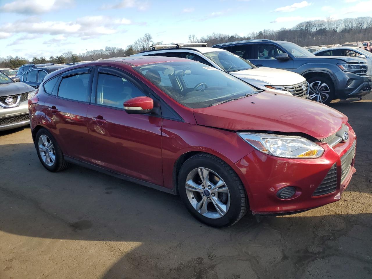 2013 Ford Focus VIN 1FADP3K27DL367887 Copart auction photo, rear end / minor dent/scratches damage thumbnail 4