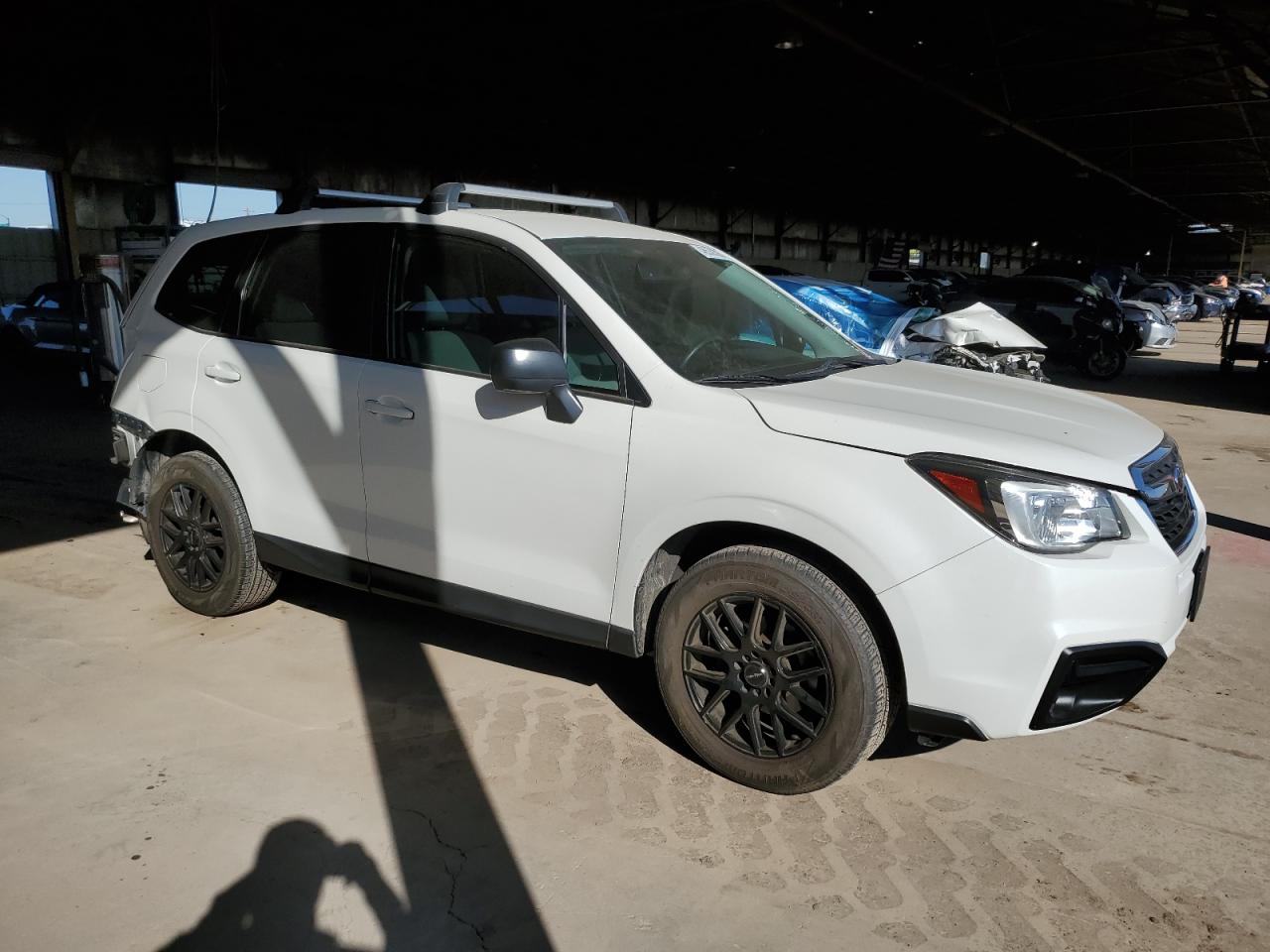 2018 Subaru Forester VIN JF2SJAAC2JG597036 Copart auction photo, rear end damage thumbnail 4