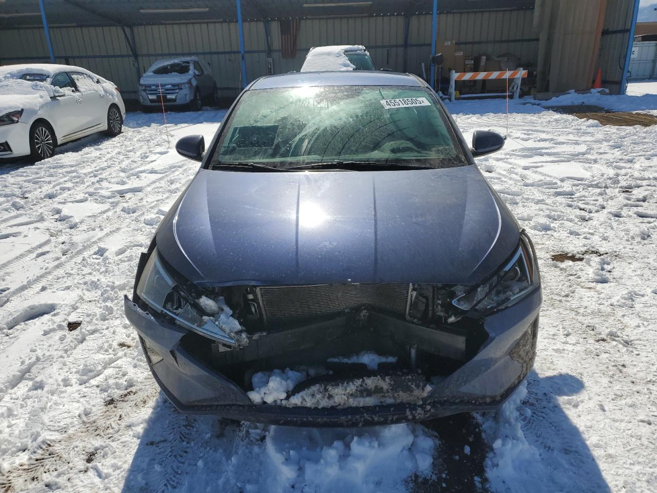 2020 Hyundai Elantra VIN 5NPD84LF4LH553274 Copart auction photo, front end damage thumbnail 5