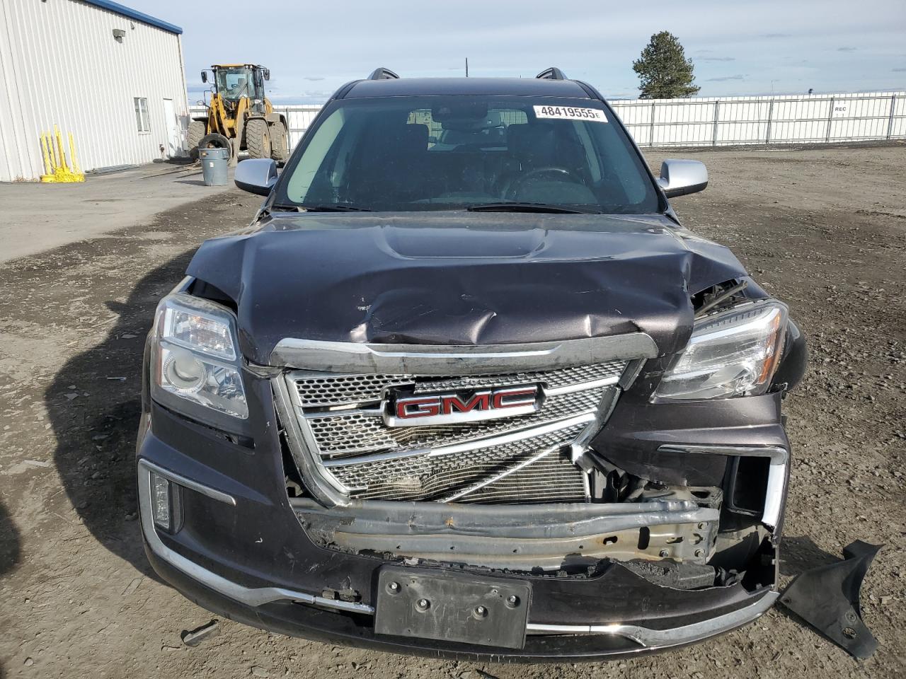 2016 GMC Terrain VIN 2GKFLVE34G6232432 Copart auction photo, front end / side damage thumbnail 5