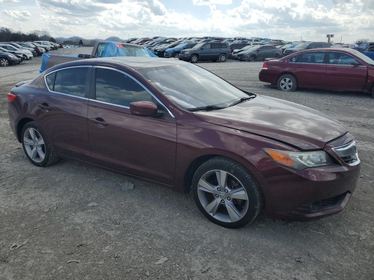 2014 Acura ILX VIN 19VDE1F55EE010400 Copart auction photo, front end damage thumbnail 4