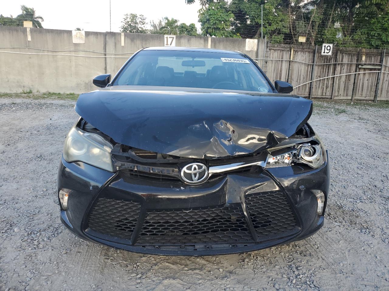 2015 Toyota Camry VIN 4T1BF1FK9FU049507 Copart auction photo, front end damage thumbnail 5