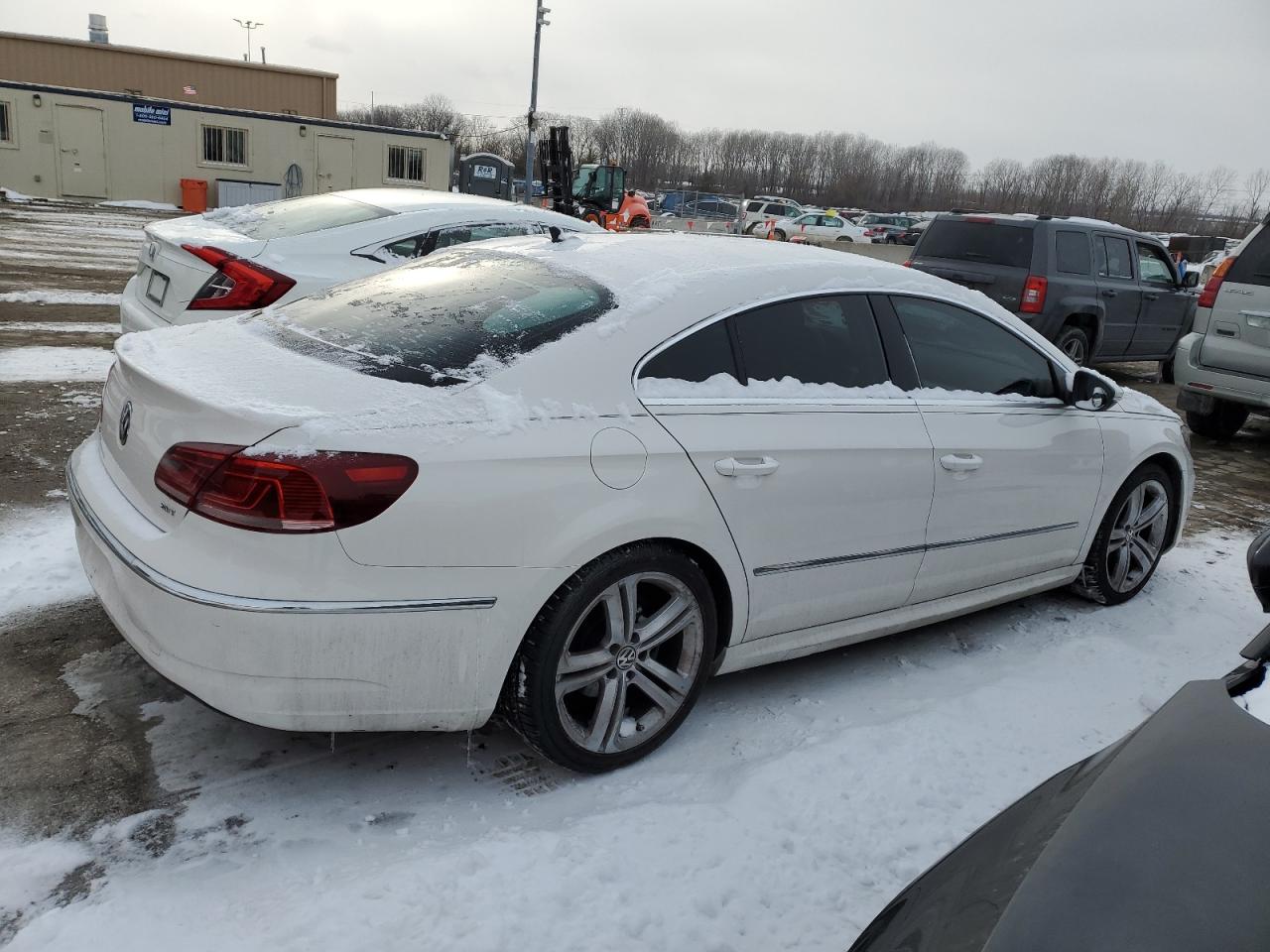 2014 Volkswagen Passat CC VIN WVWBN7AN4EE510424 Copart auction photo, mechanical damage thumbnail 3