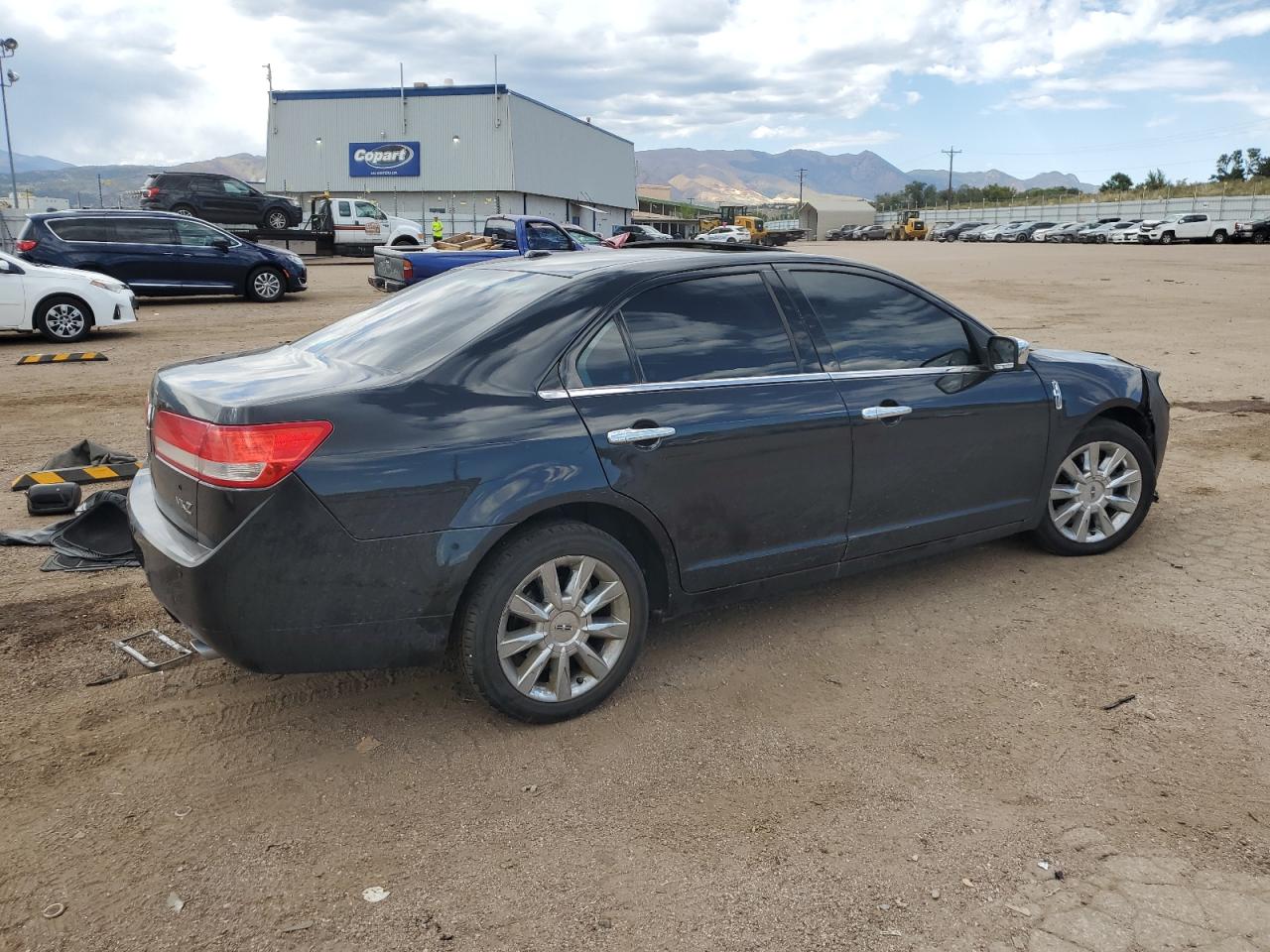 2010 Lincoln MKZ VIN 3LNHL2GC0AR750856 Copart auction photo, front end / rear end damage thumbnail 3