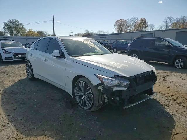 2018 Infiniti Q50 VIN JN1EV7AP4JM358162 Copart auction photo, all over / undercarriage damage thumbnail 10
