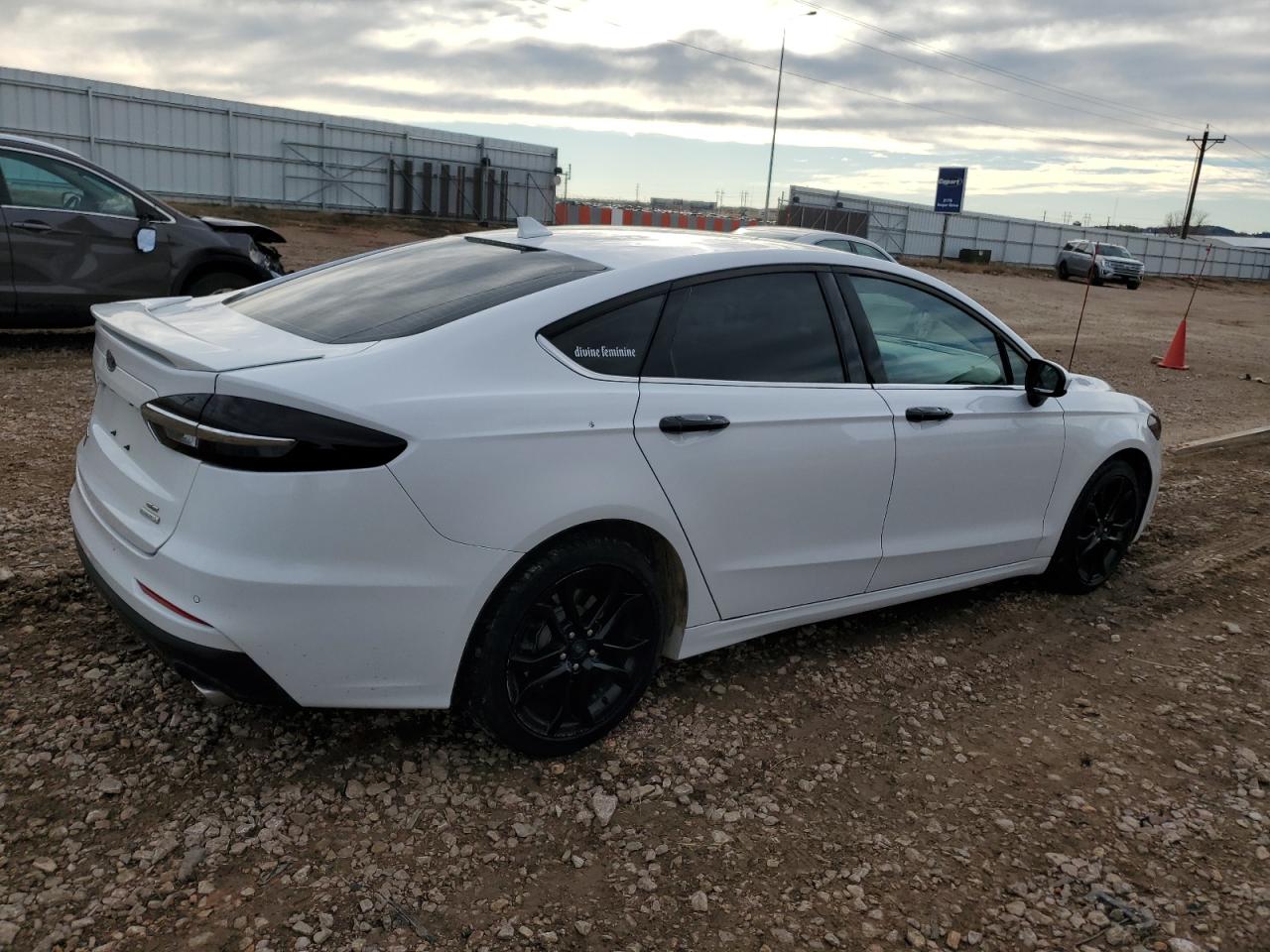 2020 Ford Fusion VIN 3FA6P0HD8LR230148 Copart auction photo, hail damage thumbnail 3