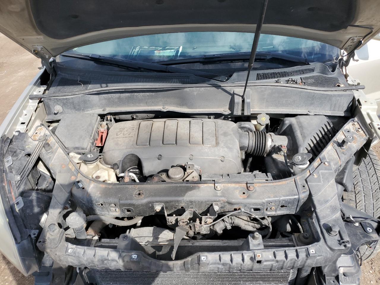 2014 GMC Acadia VIN 1GKKRRKD4EJ141730 Copart auction photo, front end / side damage thumbnail 12