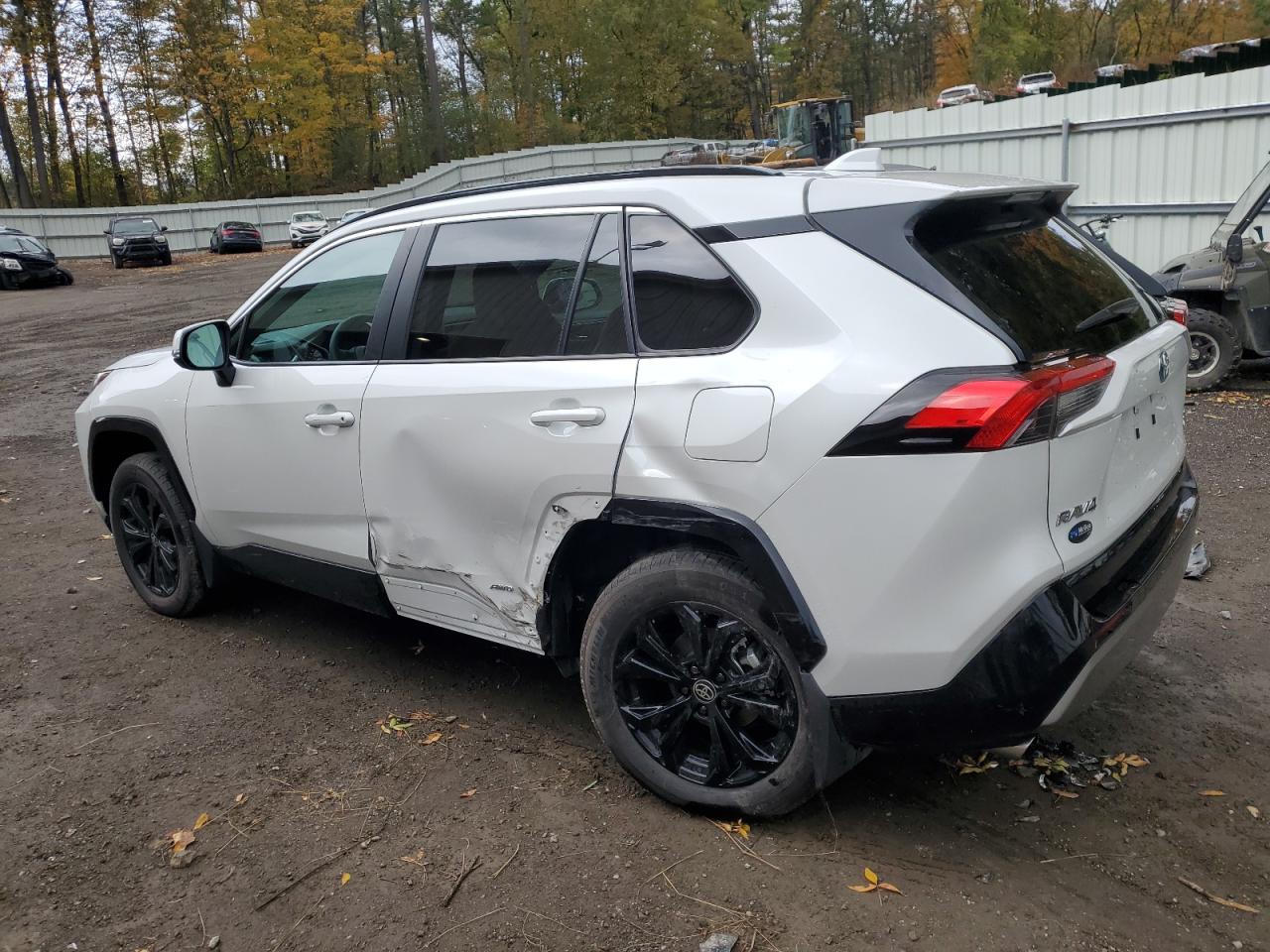 2024 Toyota RAV 4 VIN 2T3T6RFV8RW066596 Copart auction photo, side / undercarriage damage thumbnail 2