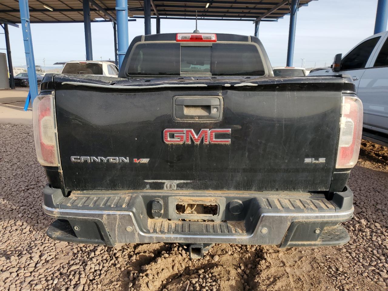 2019 GMC Canyon VIN 1GTG6CEN1K1347515 Copart auction photo, front end / rear end damage thumbnail 6