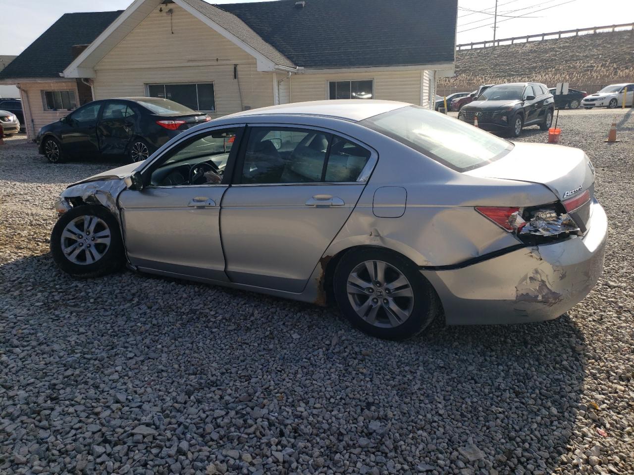 2011 Honda Accord VIN 1HGCP2F63BA042905 Copart auction photo, front end / rear end damage thumbnail 2