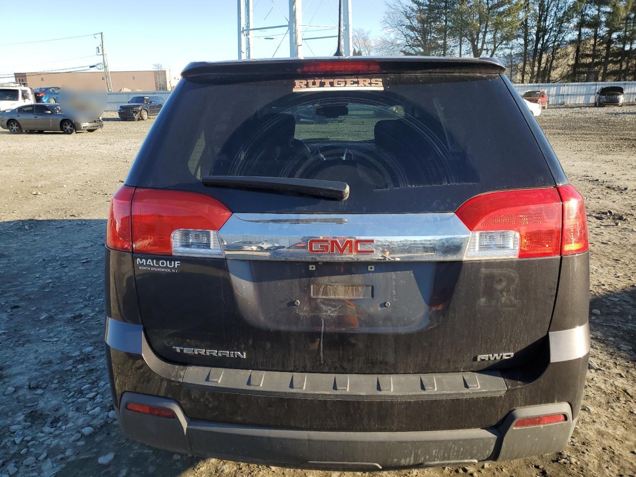 2014 GMC Terrain VIN 2GKFLVEK2E6367431 Copart auction photo, minor dent/scratches damage thumbnail 6