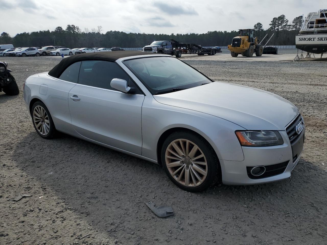2010 Audi A5 VIN WAULFAFHXAN019610 Copart auction photo, front end damage thumbnail 4