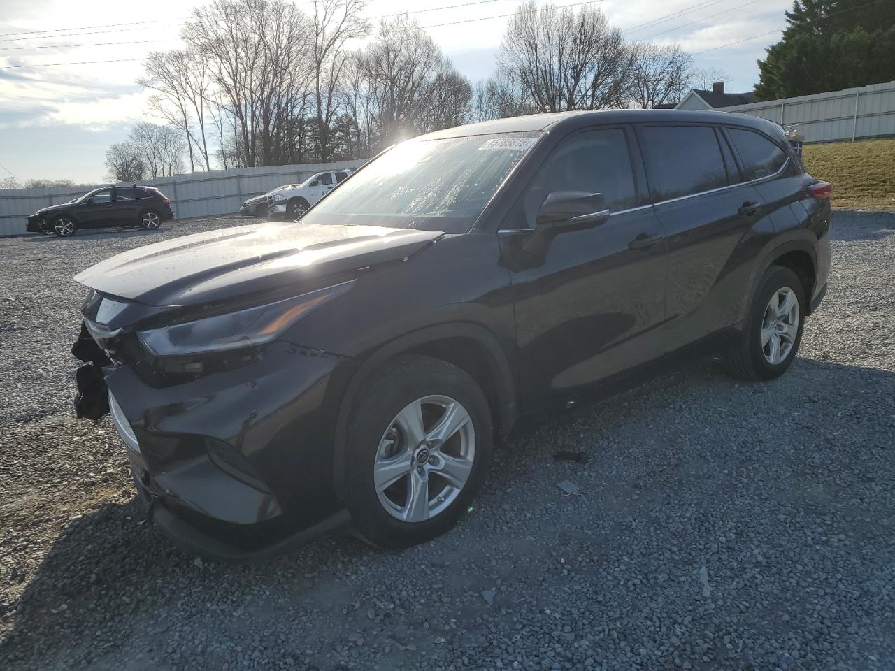 2021 Toyota Highlander VIN 5TDCZRAH1MS081038