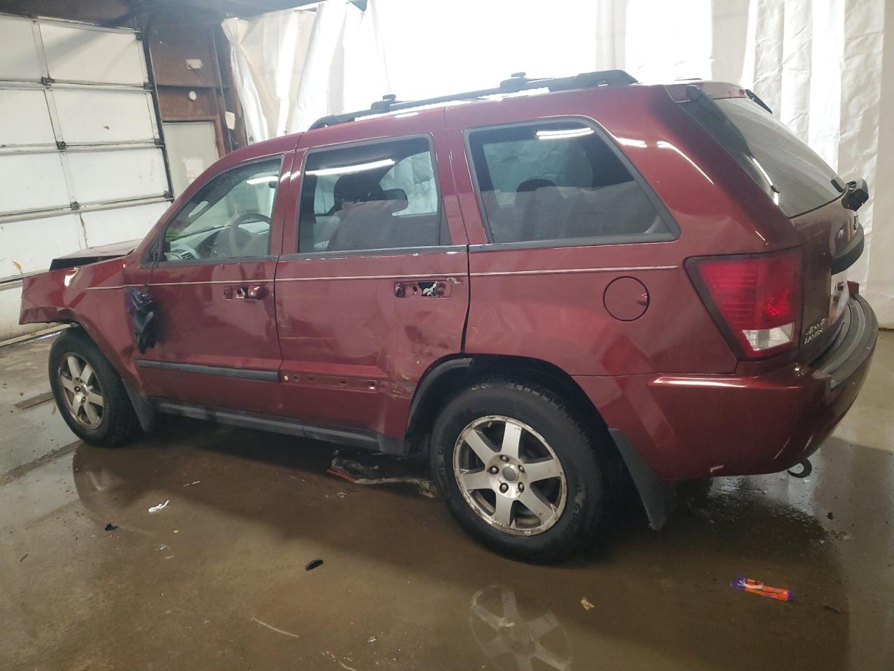 2008 Jeep Grand Cherokee VIN 1J8GR48K58C169709 Copart auction photo, front end / side damage thumbnail 2