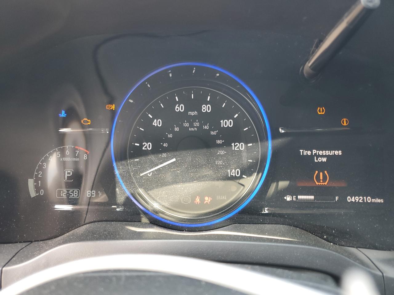 2022 Honda HR-V VIN 3CZRU5H52NM742049 Copart auction photo, front end damage thumbnail 9