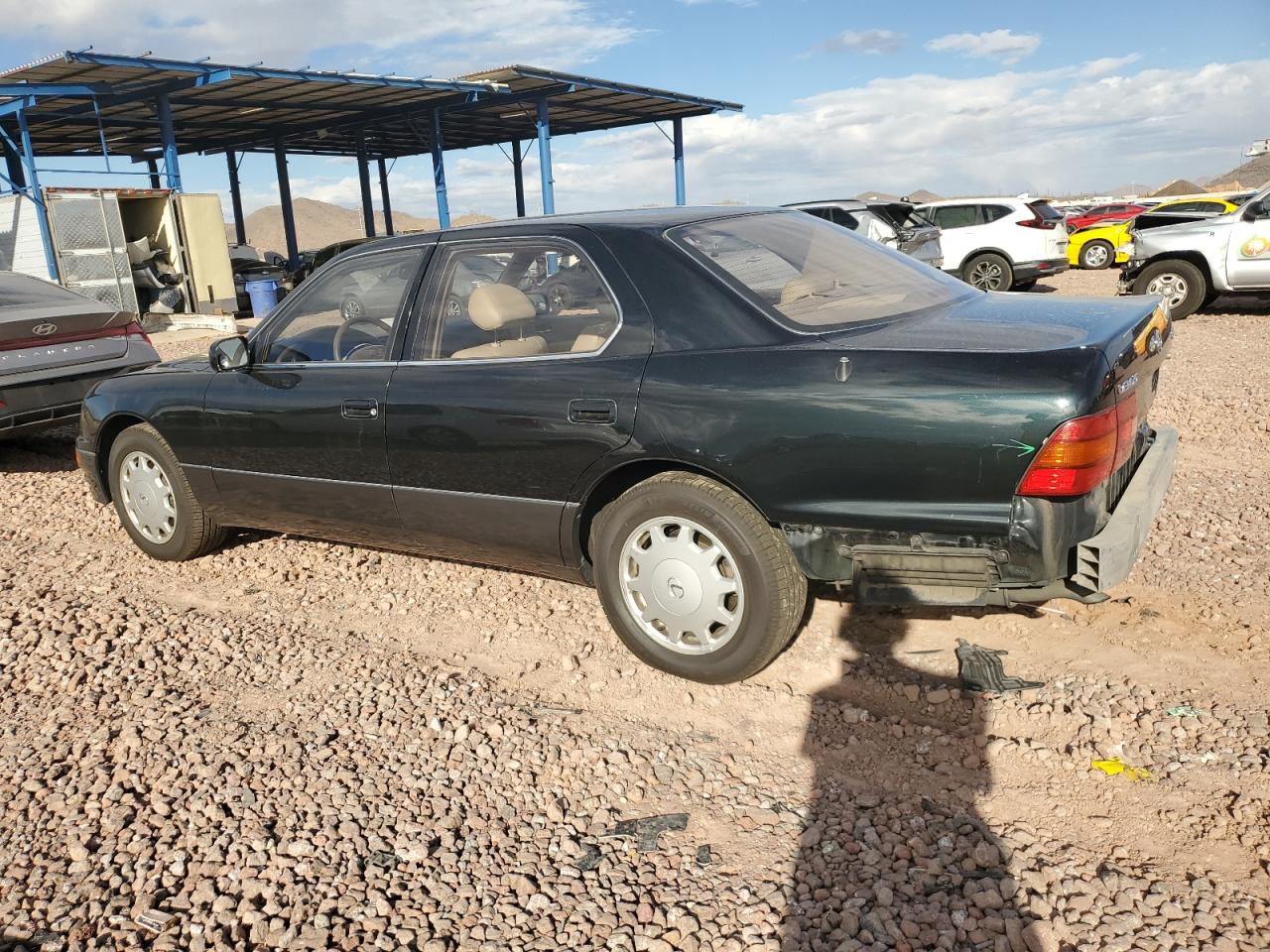 1997 Lexus LS VIN JT8BH28F8V0082796 Copart auction photo, rear end damage thumbnail 2