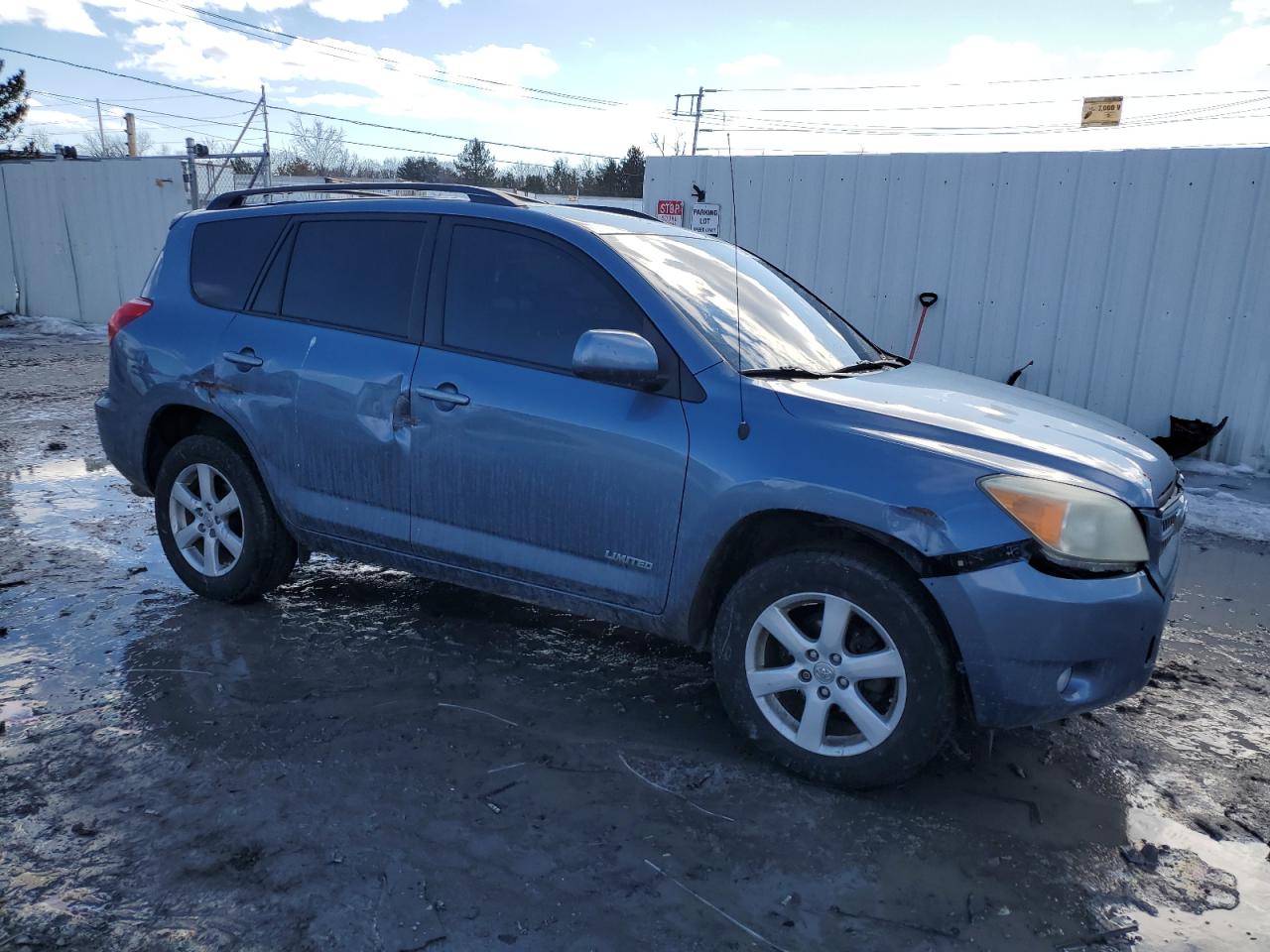 2008 Toyota RAV 4 VIN JTMBD31V686060110 Copart auction photo, front end / all over damage thumbnail 4