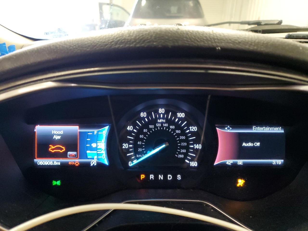 2017 Ford Fusion VIN 3FA6P0HD8HR292155 Copart auction photo, side damage thumbnail 9