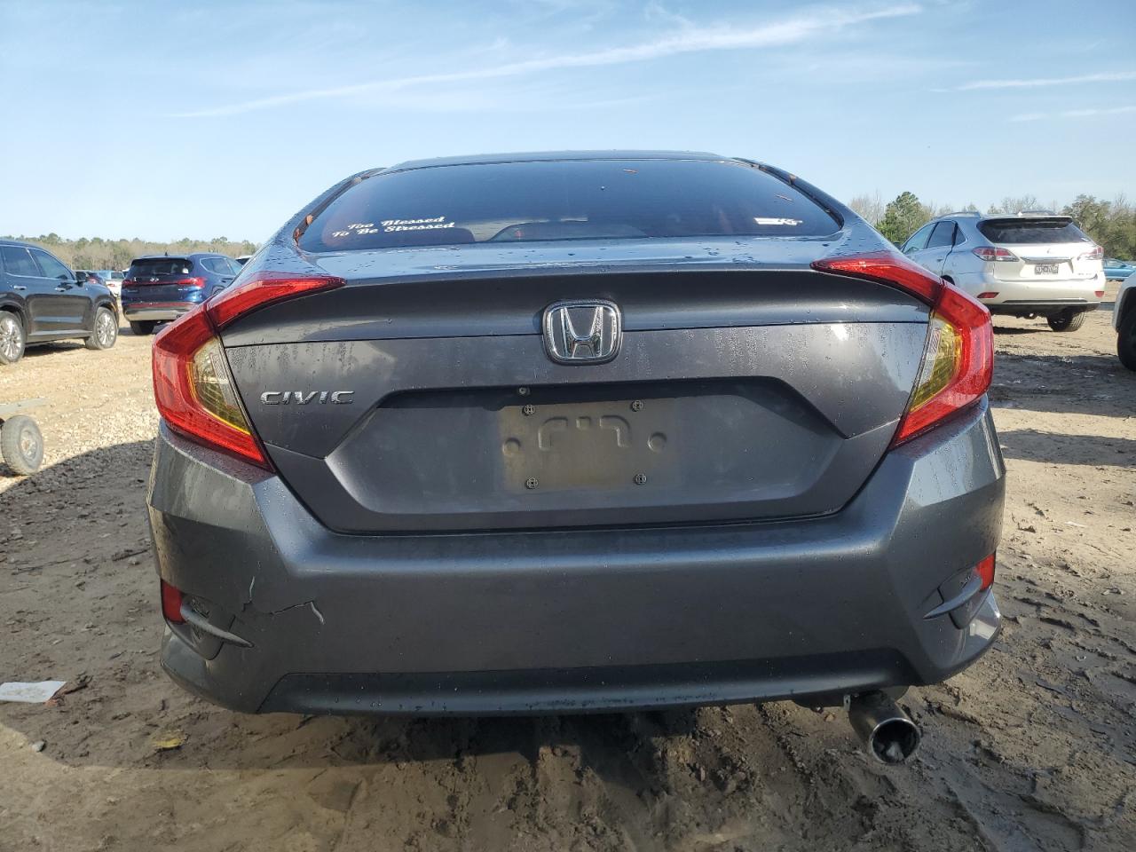 2016 Honda Civic VIN 2HGFC2F56GH517147 Copart auction photo, rear end damage thumbnail 6
