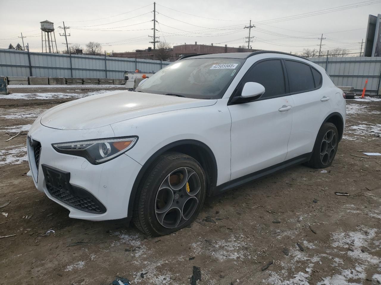 2018 Alfa Romeo Stelvio VIN ZASFAKPN2J7B96348 - Copart auction photo