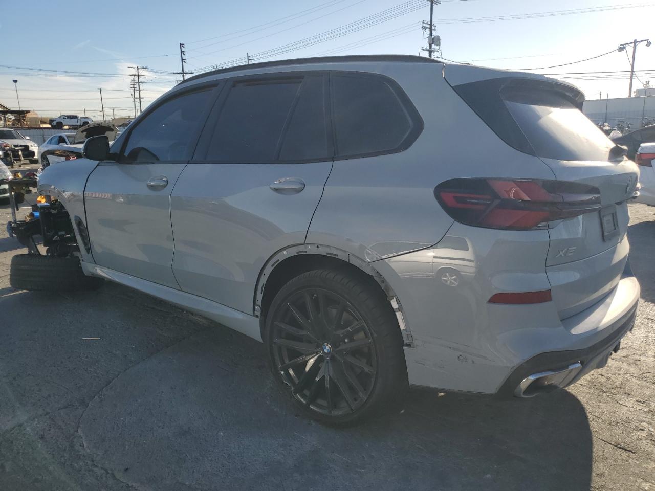 2024 BMW X5 VIN 5UX23EU02R9U45855 Copart auction photo, front end / rear end damage thumbnail 2