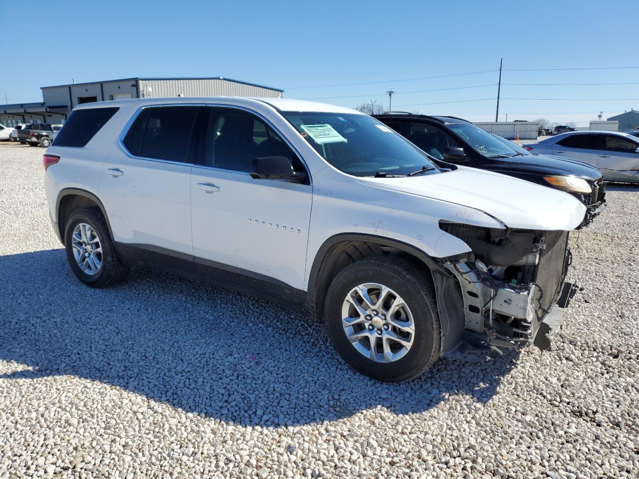 2020 Chevrolet Traverse VIN 1GNERFKWXLJ257169 Copart auction photo, front end damage thumbnail 4