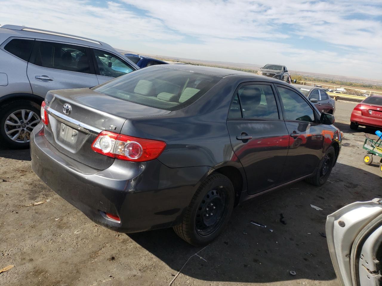 2012 Toyota Corolla VIN 2T1BU4EE0CC815852 Copart auction photo, side damage thumbnail 3