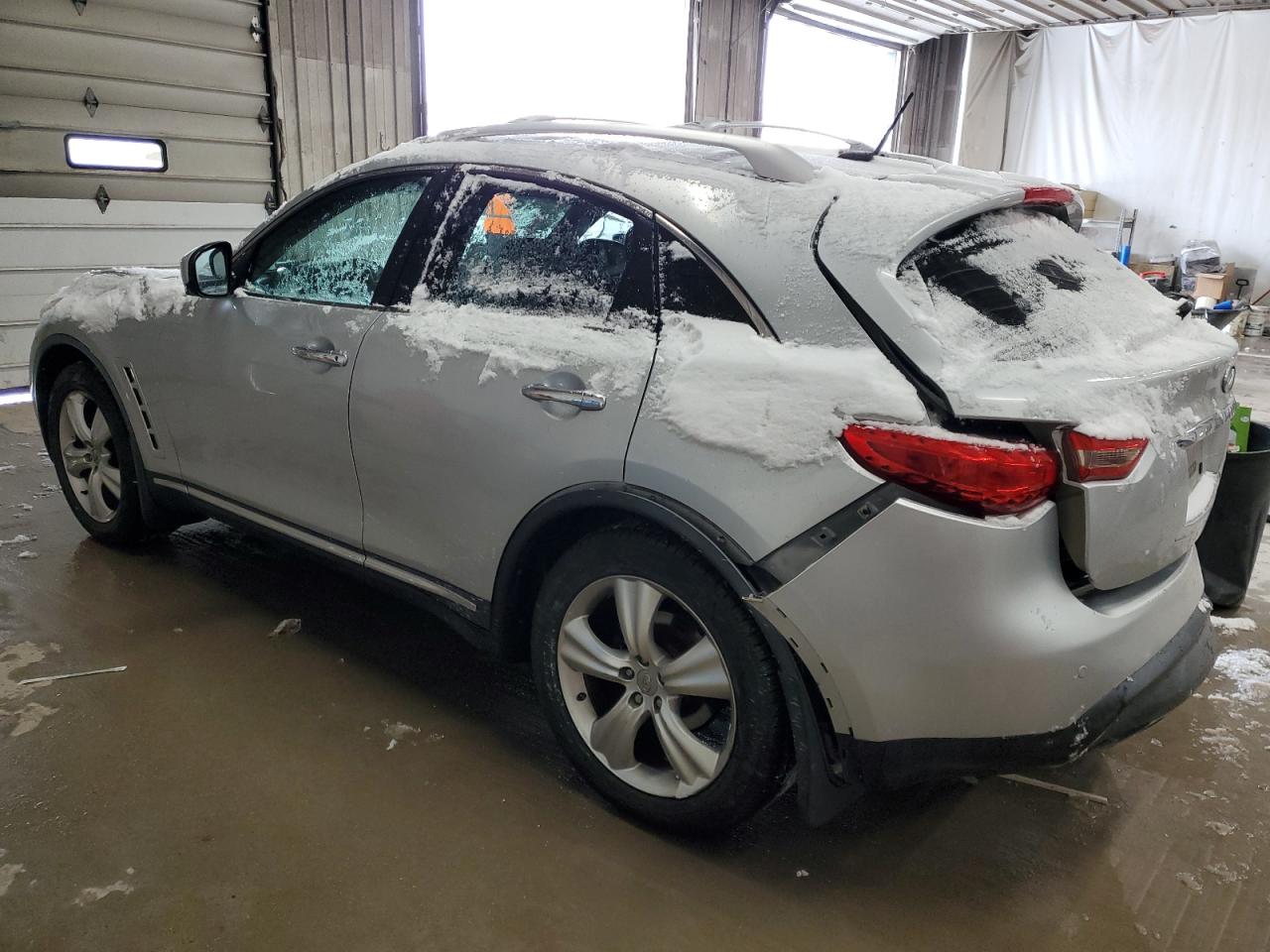2011 Infiniti FX VIN JN8AS1MW2BM141364 Copart auction photo, rear end damage thumbnail 2