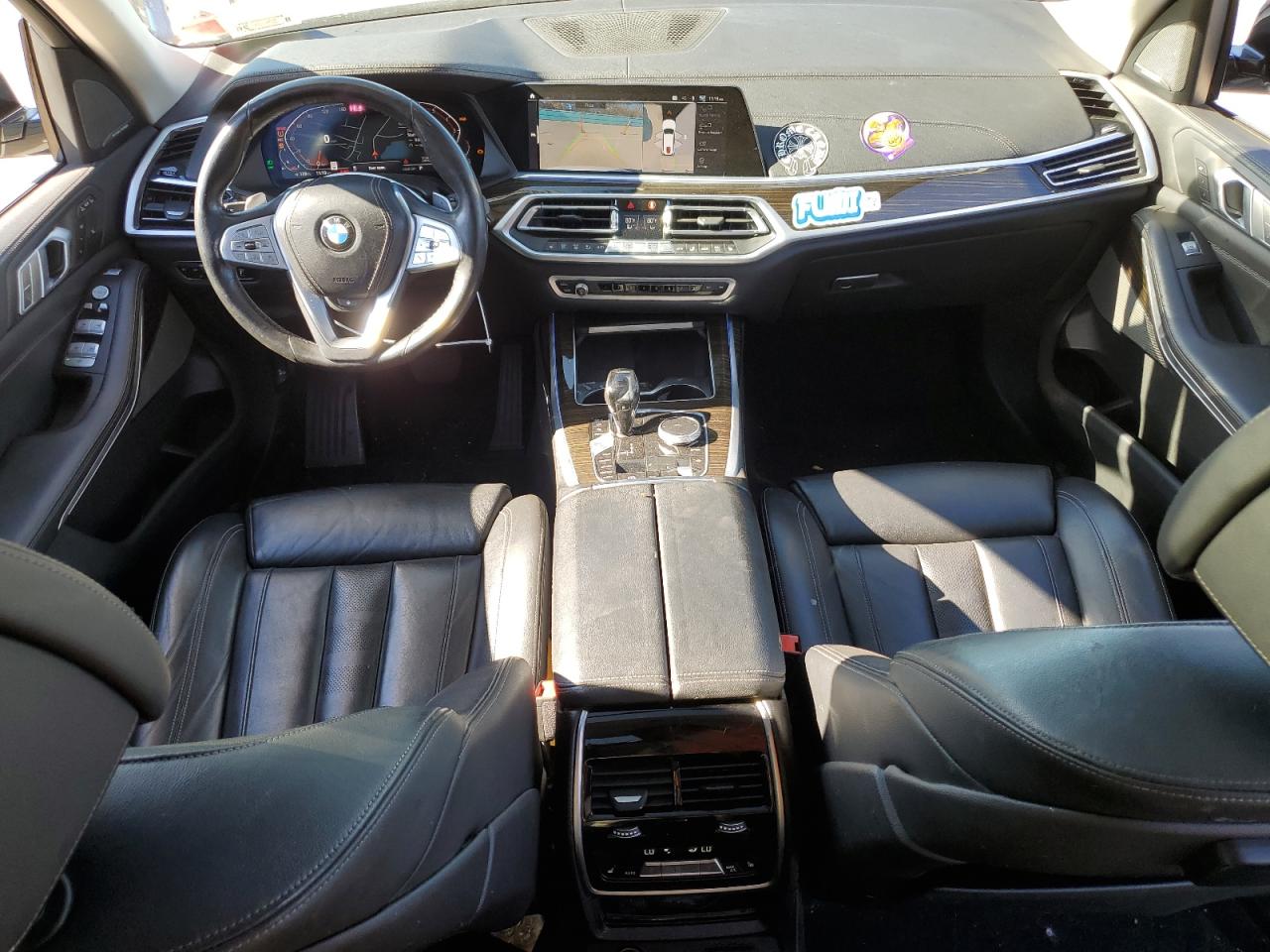 2020 BMW X7 VIN 5UXCW2C00L9B66295 Copart auction photo, undercarriage / minor dent/scratches damage thumbnail 8