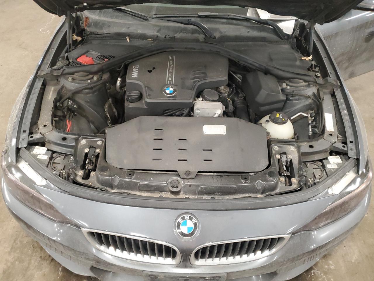 2015 BMW 4er VIN WBA3N5C59FK197568 Copart auction photo, mechanical damage thumbnail 11