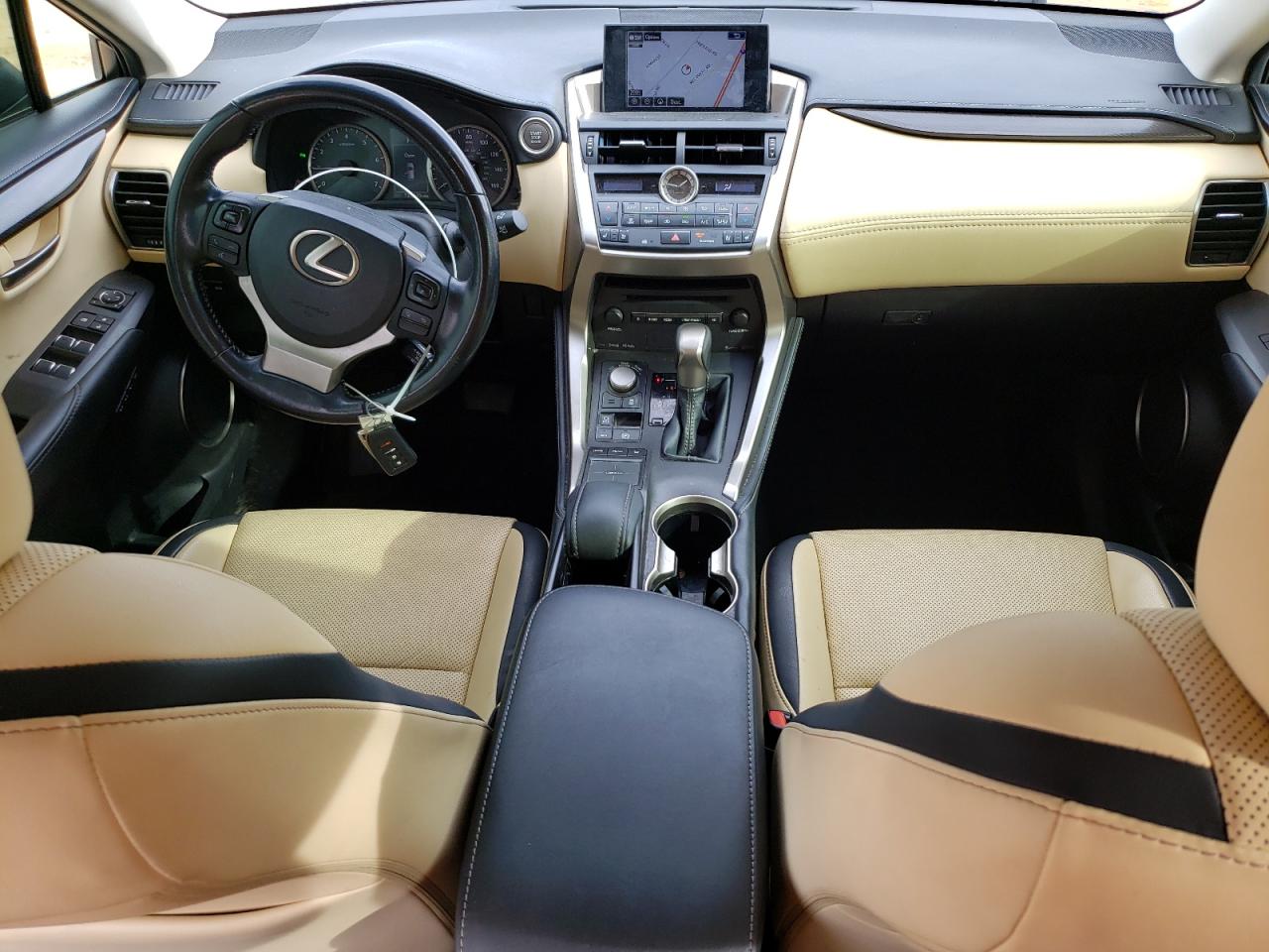 2015 Lexus NX VIN JTJYARBZ4F2014896 Copart auction photo, front end damage thumbnail 8