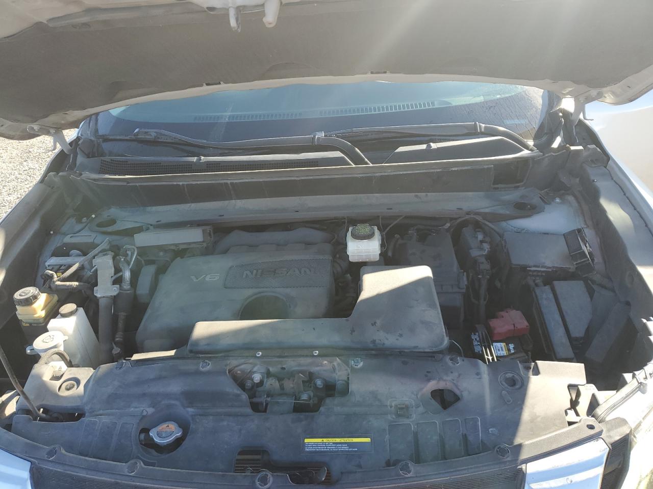 2017 Nissan Pathfinder VIN 5N1DR2MN2HC623151 Copart auction photo, rear end / side damage thumbnail 13