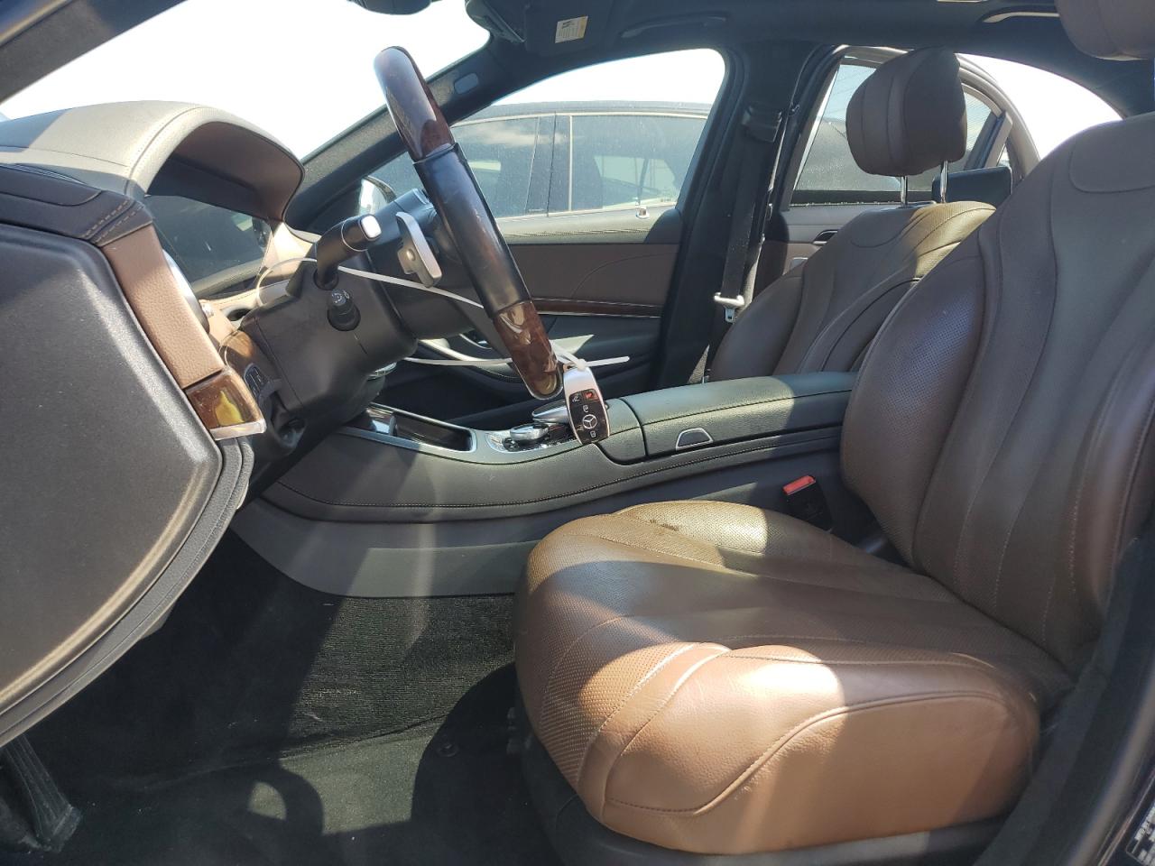 2018 Mercedes-Benz S-klasse VIN WDDUG6EBXJA419369 Copart auction photo, water/flood damage thumbnail 7