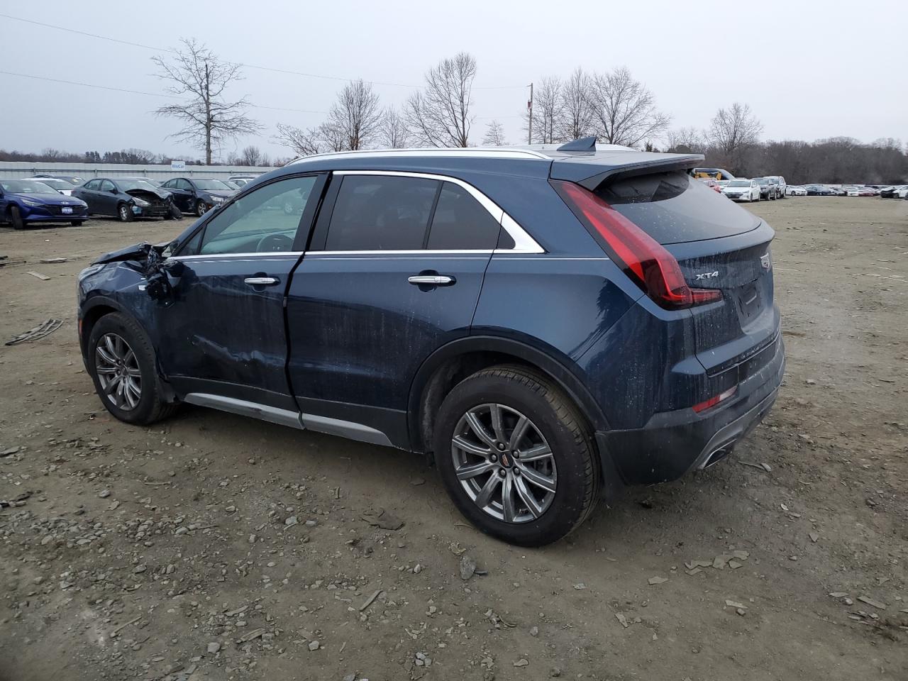 2019 Cadillac XT4 VIN 1GYFZCR49KF188924 Copart auction photo, front end / side damage thumbnail 2